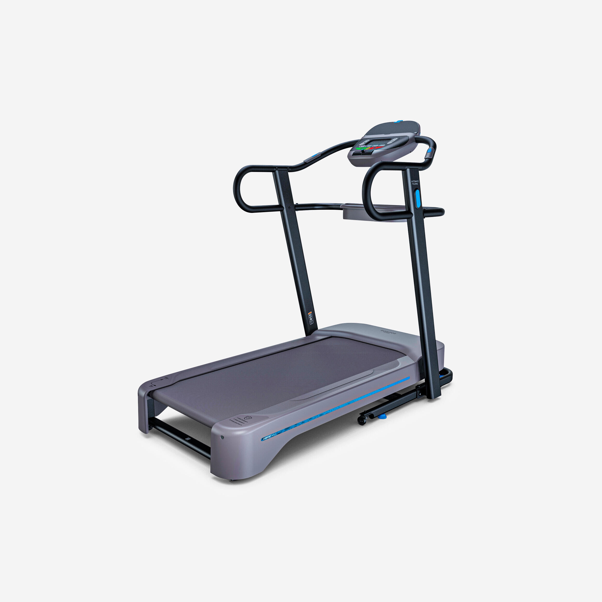 DOMYOS Extra-Comfortable Smart Treadmill W900 - 10 km/h, 50⨯120 cm