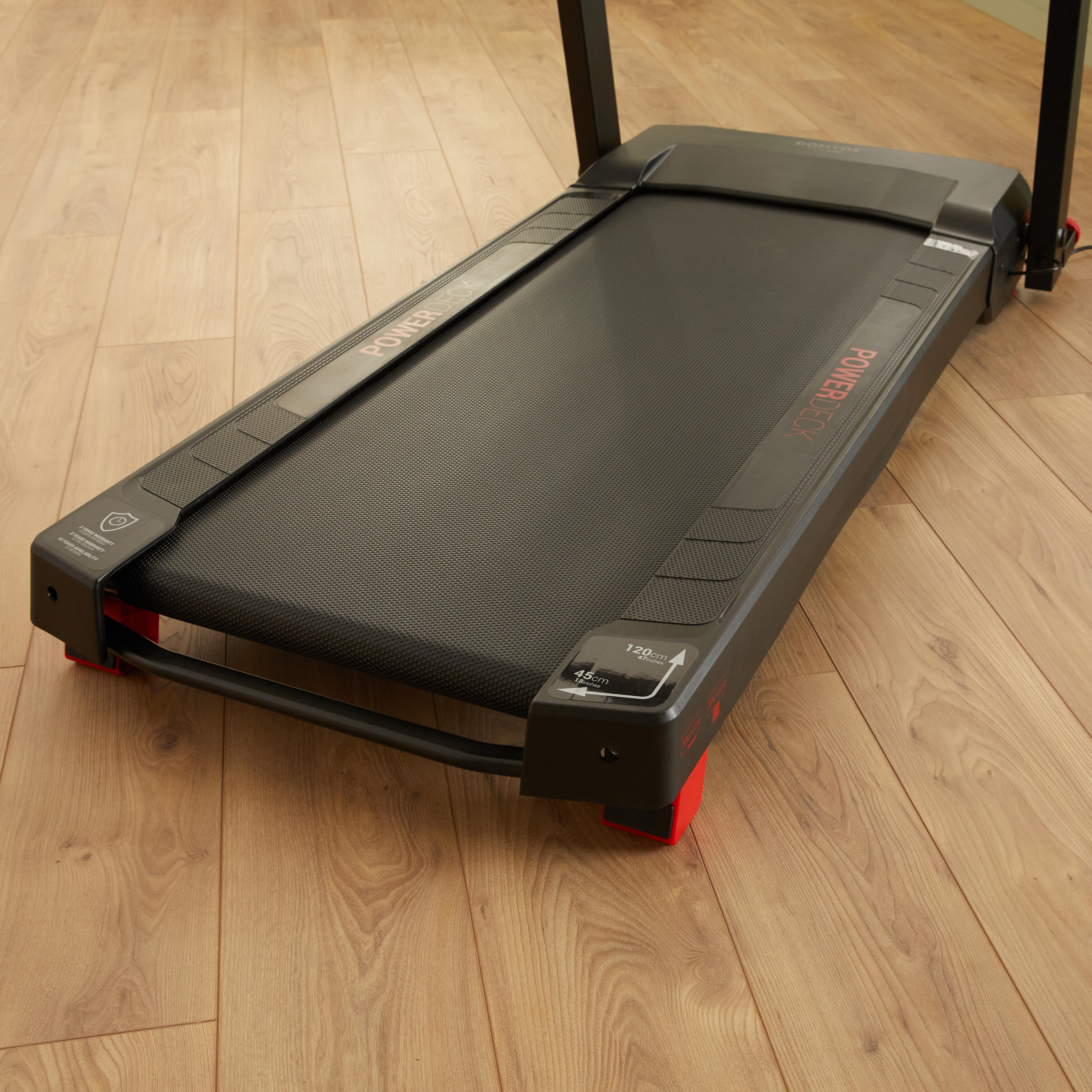 Tapis de course compact 14 km/h (9 mi/h) – Run 100 E - DOMYOS
