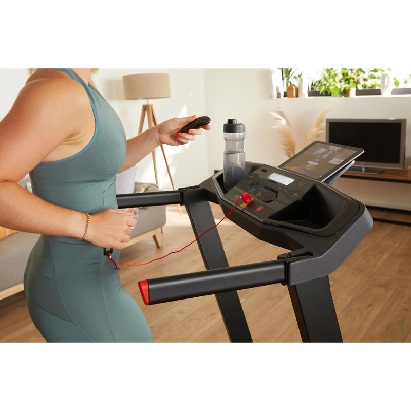 Laufband kompakt und connected 14 km/h 45 × 125 cm - RUN100E-B 