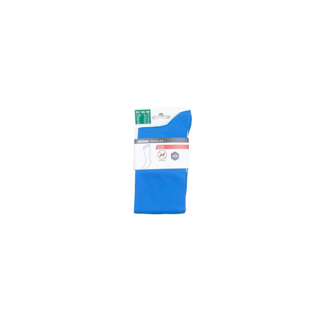 Chaussettes tropic 500 anti-sangsues bleue
