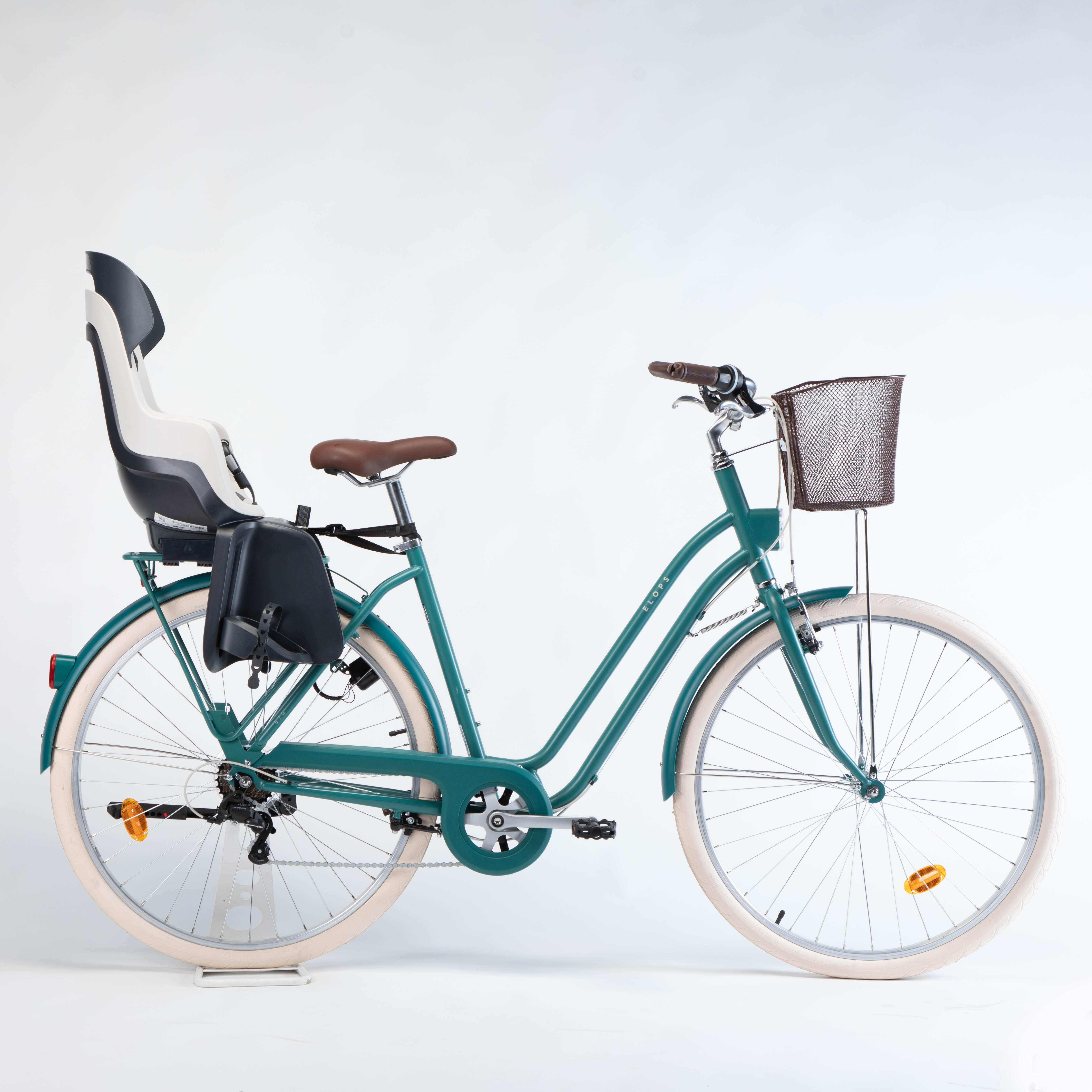 Bobike Go Maxi Rack Child Bike Seat - Vanilla - Decathlon