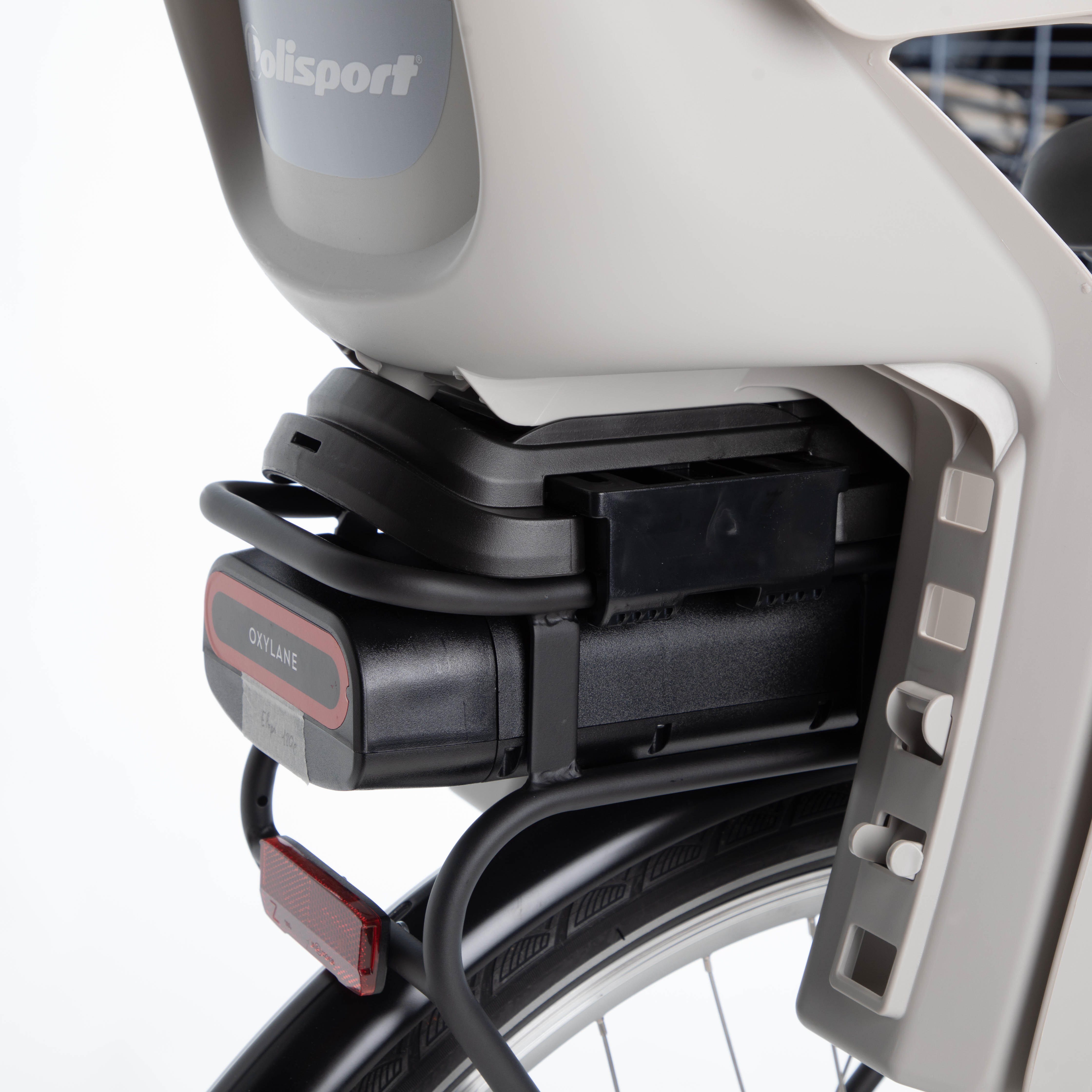 Fietsstoeltje Groovy voor bevestiging op de bagagedrager | POLISPORT |  Decathlon.nl