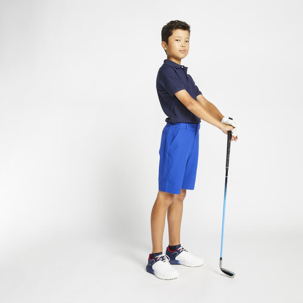 POLO MAJICA ZA GOLF DEČJA ZA UMERENE TEMPERATURE - ROZE