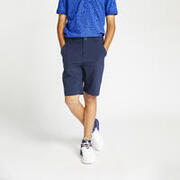 Kids golf shorts MW500 navy blue