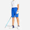 Vaikiški golfo šortai „MW500“, mėlyni