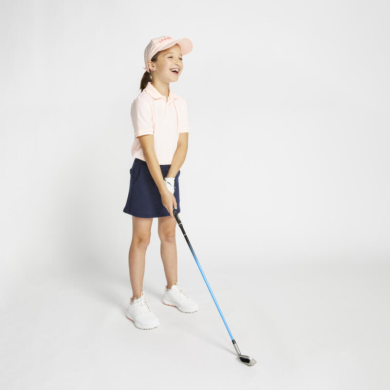 Dívčí golfová sukně s kraťasy MW500