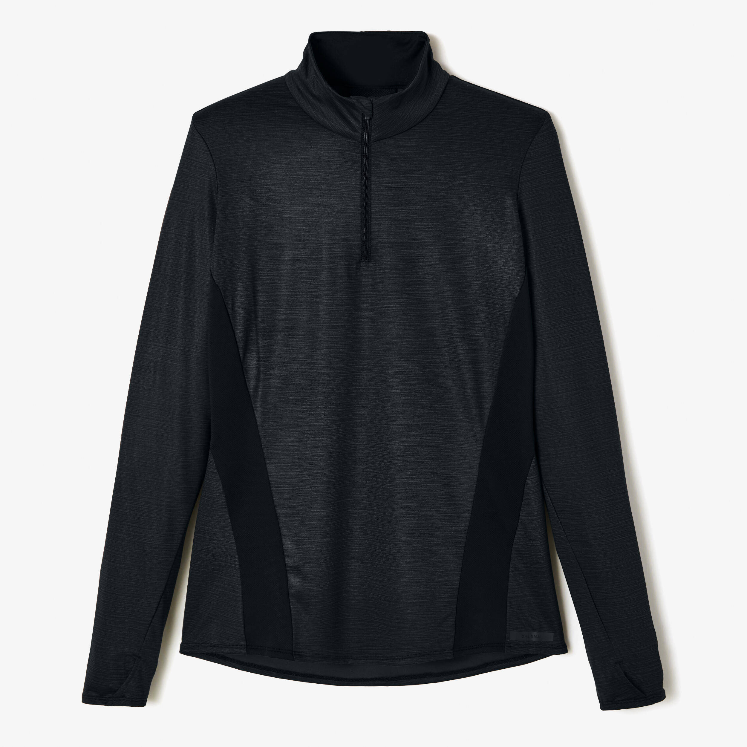 KIPRUN Run 100 Dry Women's Breathable Long-Sleeved Running T-Shirt - Black -  5