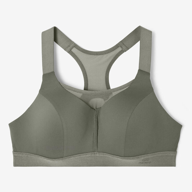 COMFORT RUNNING BRA - KHAKI