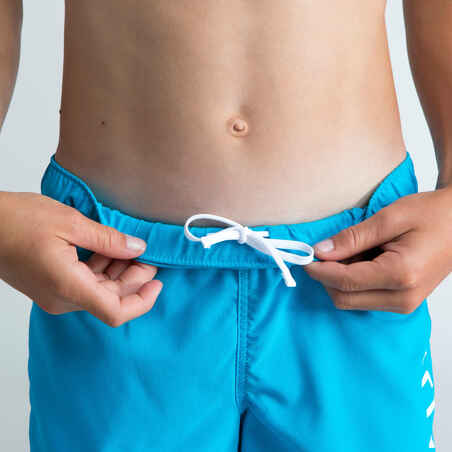Boys' swimming shorts - 100 blue