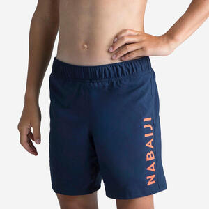 Bañador Niño natación Swimshort 100 azul marino