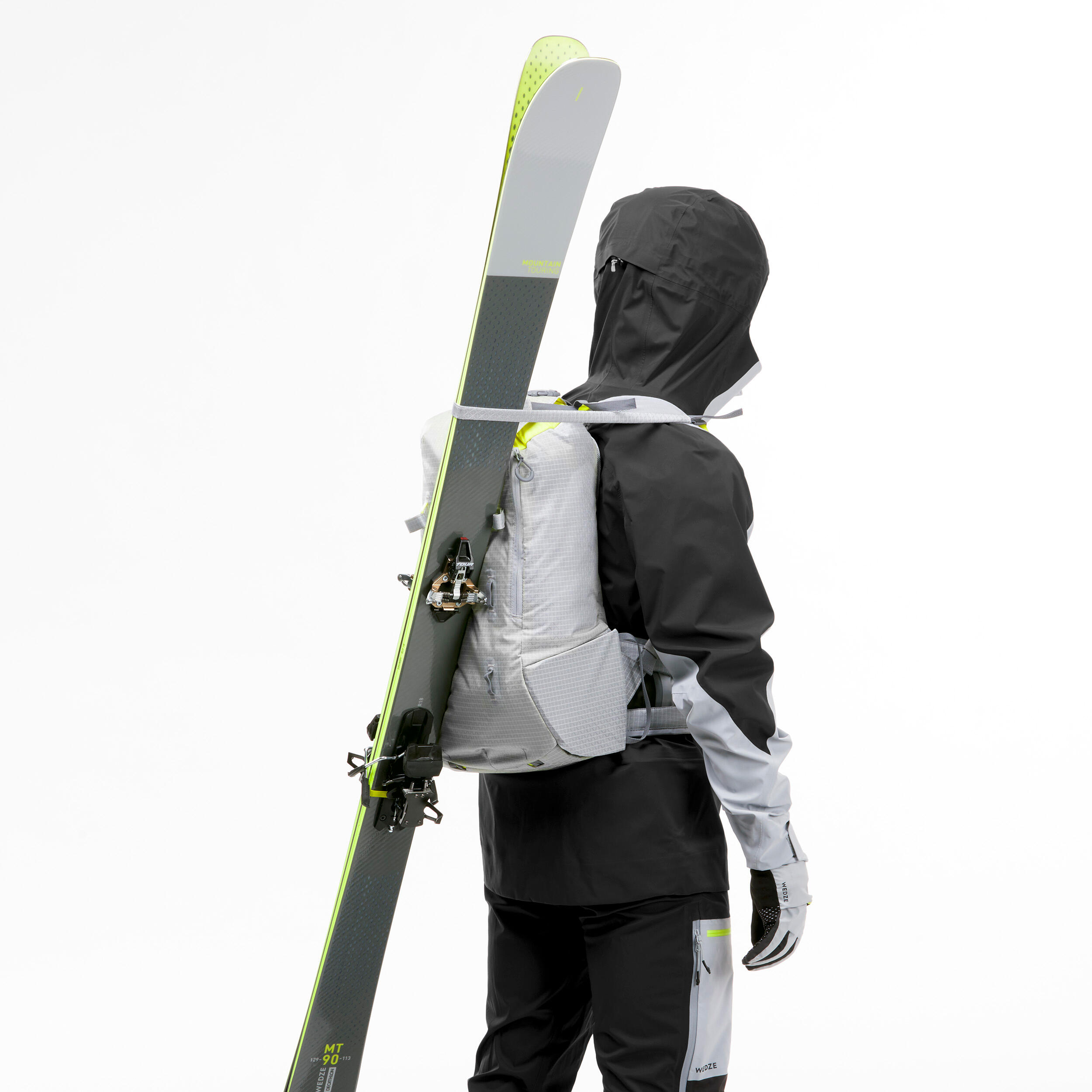 Ski Touring Backpack 25 L - MT 25 - WEDZE