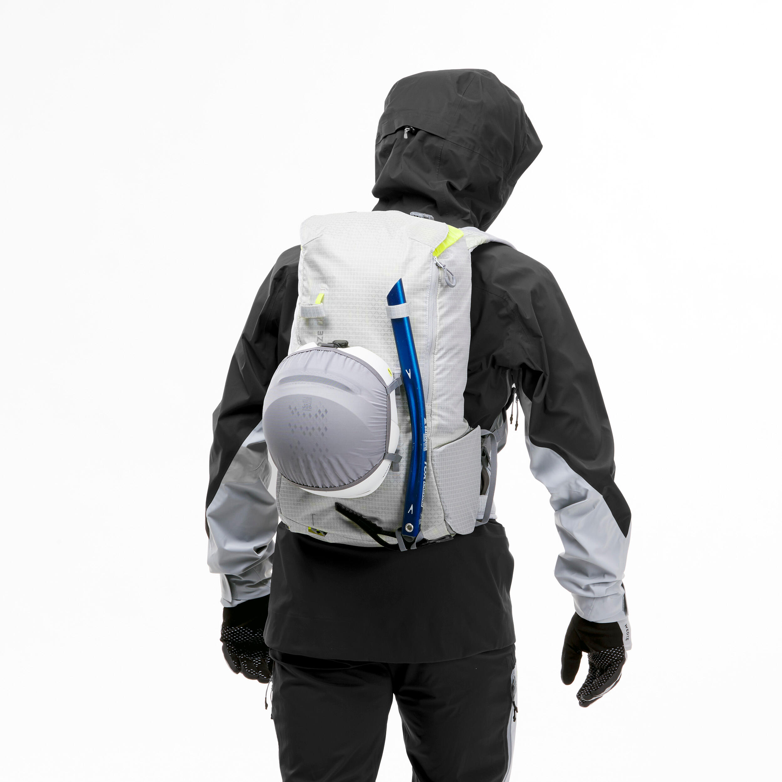 Ski Touring Backpack 25 L MT 25 Silver grey Wedze Decathlon