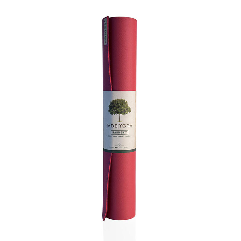 TAPIS YOGA JADE HARMONY 5 MM FRAMBOISE
