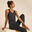 Women's Seamless Dynamic Yoga Tank Top - Black