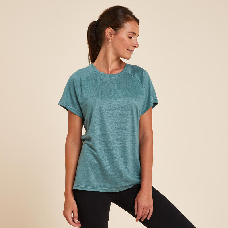 Comprar Camisetas Mujer para Yoga Decathlon