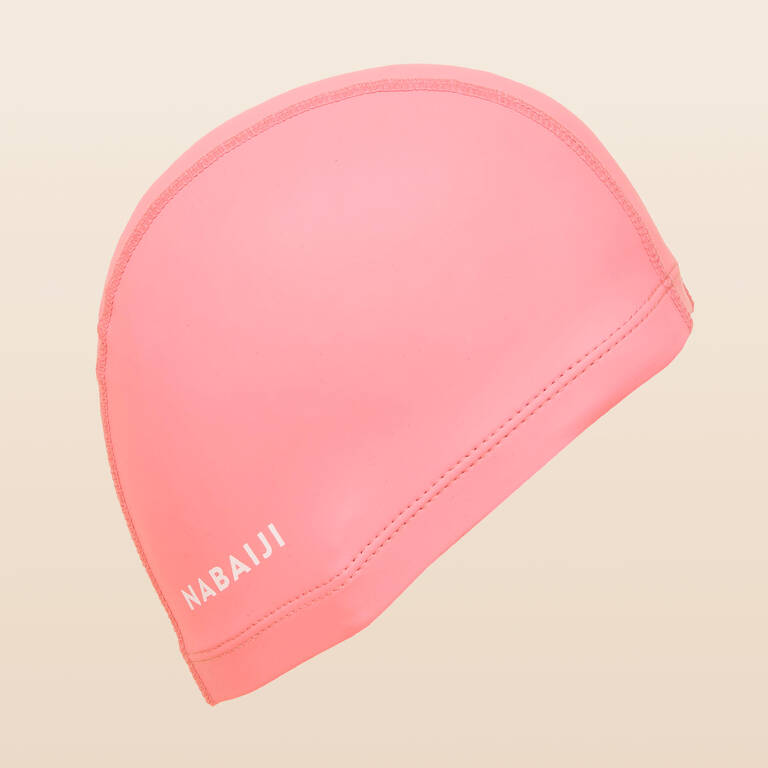 Topi Renang Silicone Mesh - PRINT BIRD CORAIL