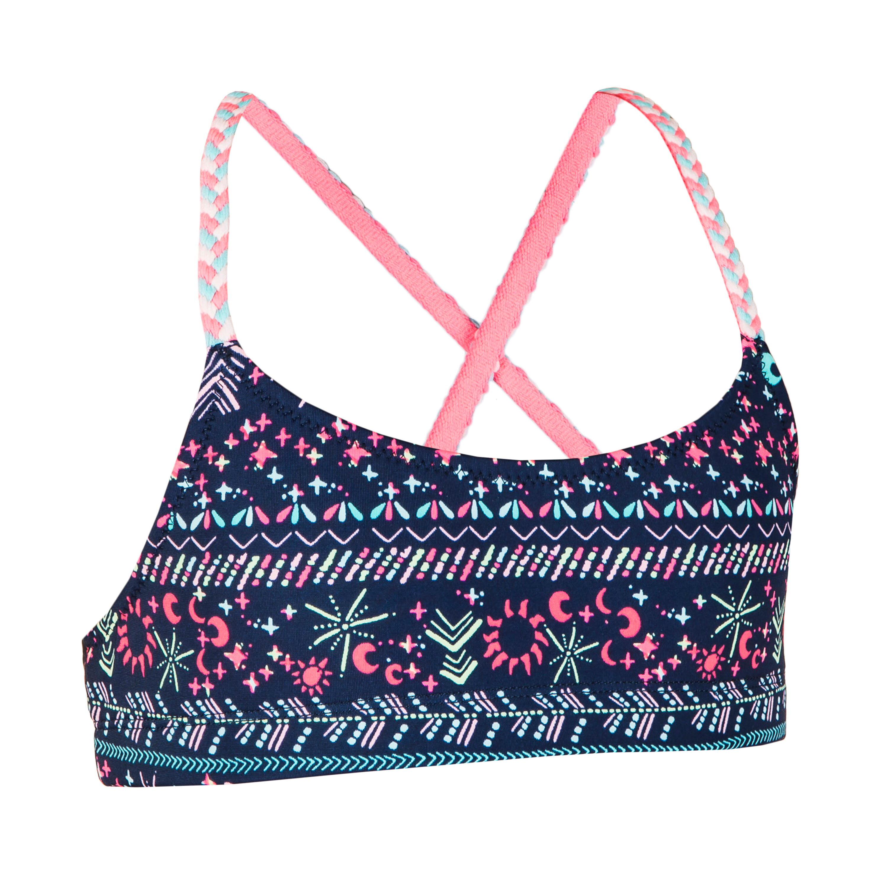 Girls' Swimsuit Top - Lila Blue - NABAIJI