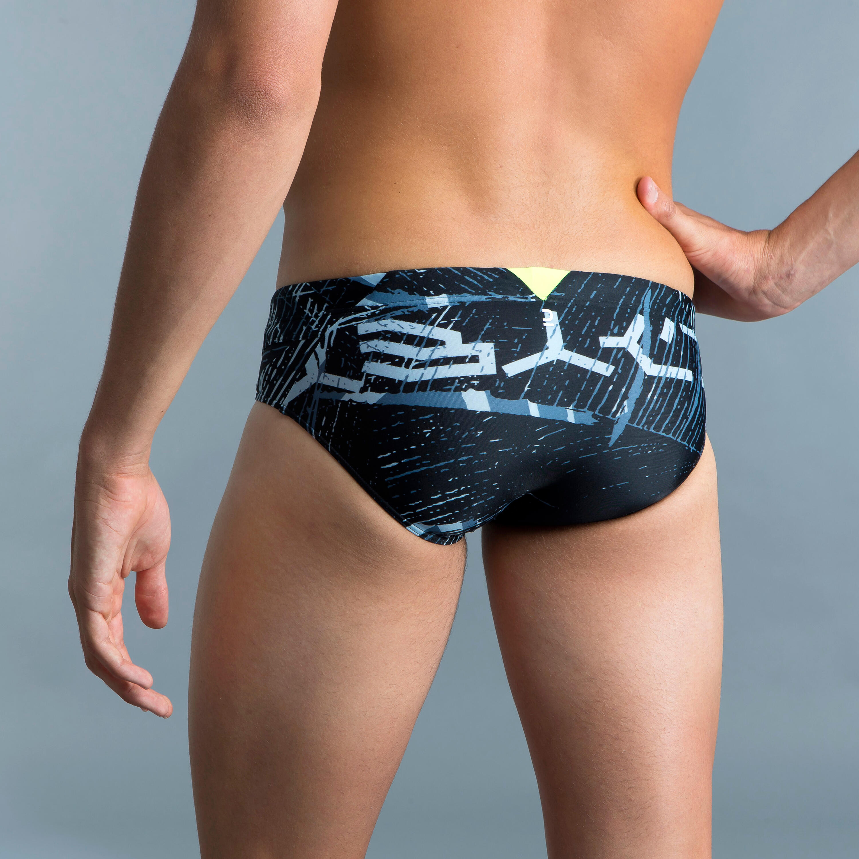 Men's Swim Trunks - 900 Koli Grey - NABAIJI