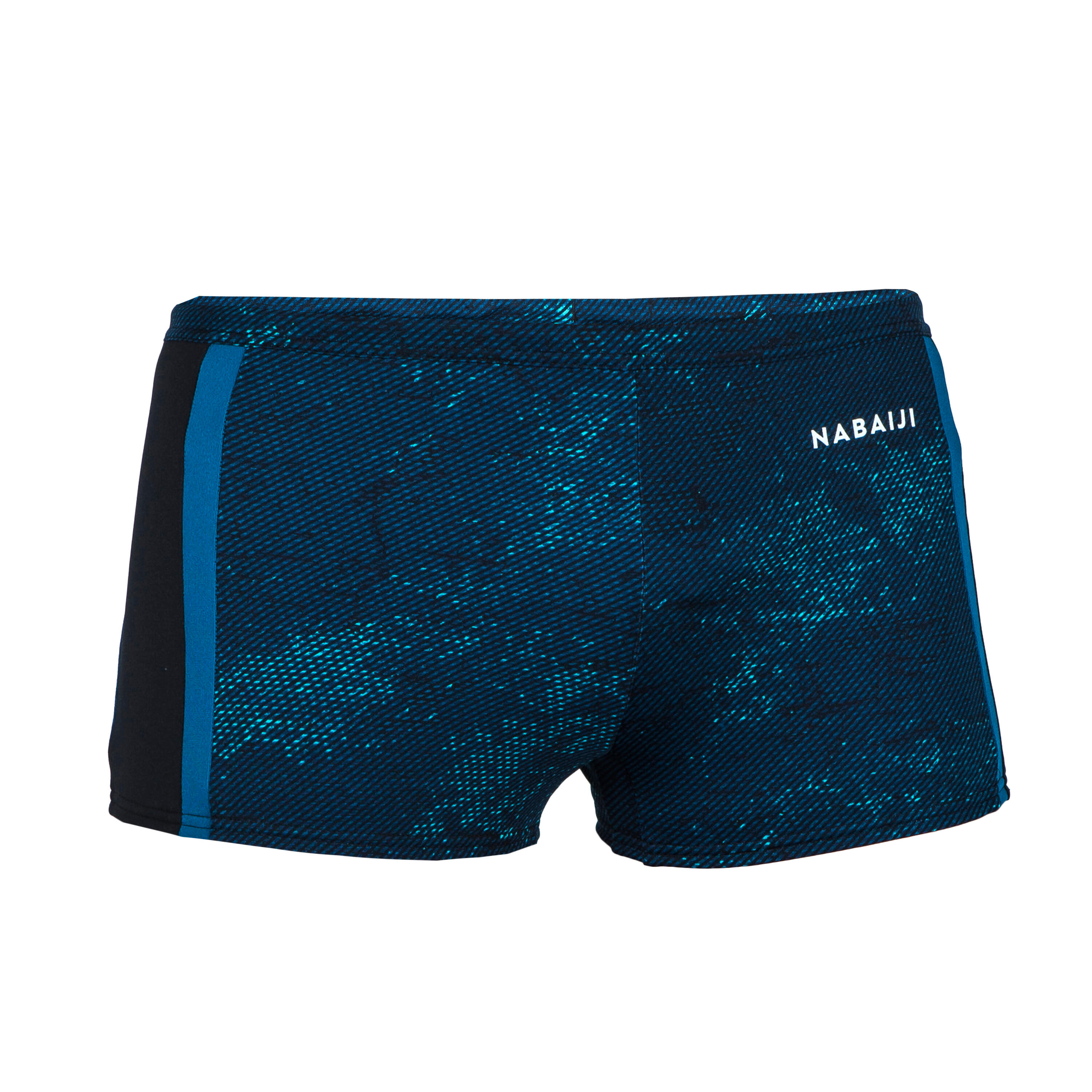 Men's Swimming Boxers - Yoko - Black/Blue 1/5