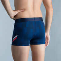 Men's Swimming Boxers Fiti - Blue/White/Red