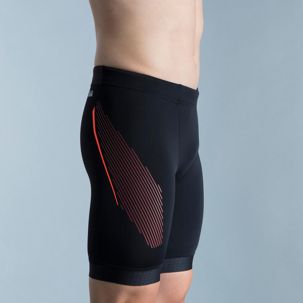 Badehose Jammer - Fiti Mesh blau/rot 