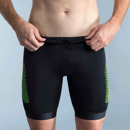 Swimming Jammer - Fiti - Black/Yellow/Green