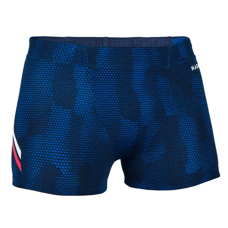 Badehose Boxer Fiti Herren blau/weiß/rot Badehose Boxer Fiti Herren blau/weiß/rot