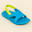 Papuci înot SLAP 100 Albastru-Verde Copii