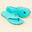 Dámské žabky k bazénu Tonga 500 tyrkysovo-modré