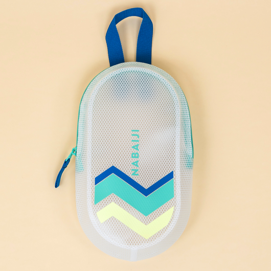 Pochette Imperméable Piscine 3L 100 Storm Blanc Bleu