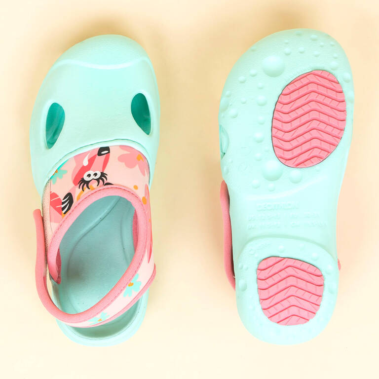 Sandal Kolam Anak CLOG 500 - Mint gazelle