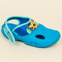 Chaussure Sabot Piscine enfant  CLOG 500 Tiger Bleu