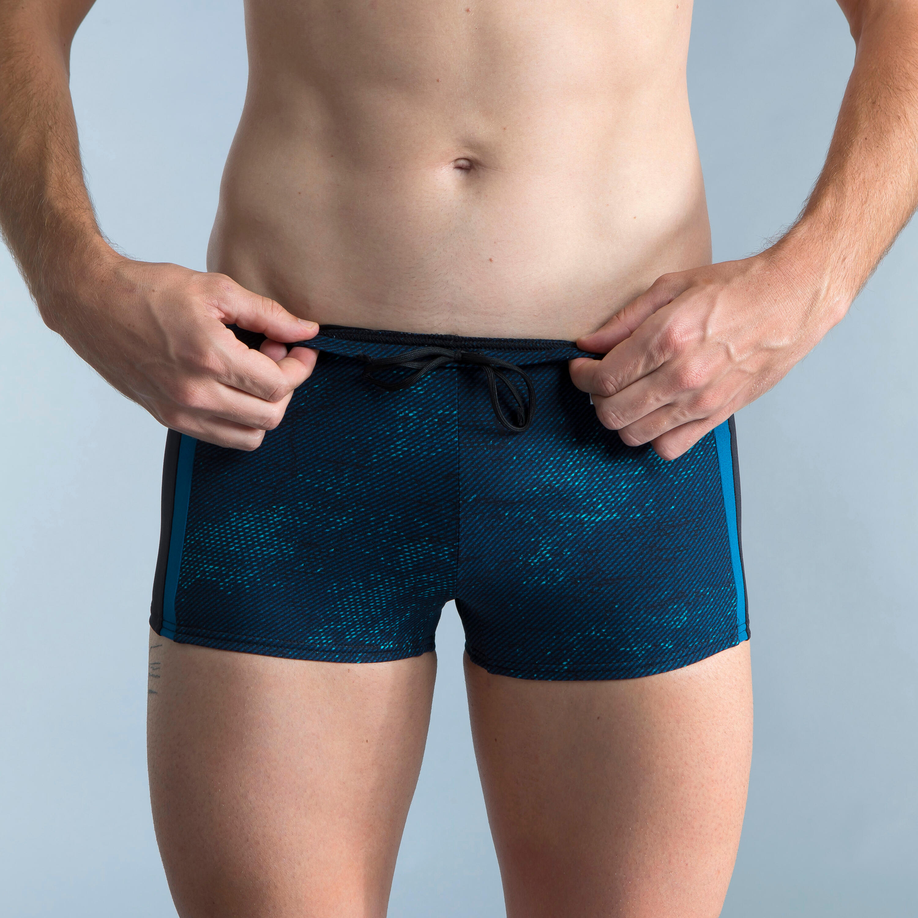 Short De Bain Adorel Homme - Nylon/Élasthanne - Séchage Rapide - Poche Zippée - Pour Plage/Piscine