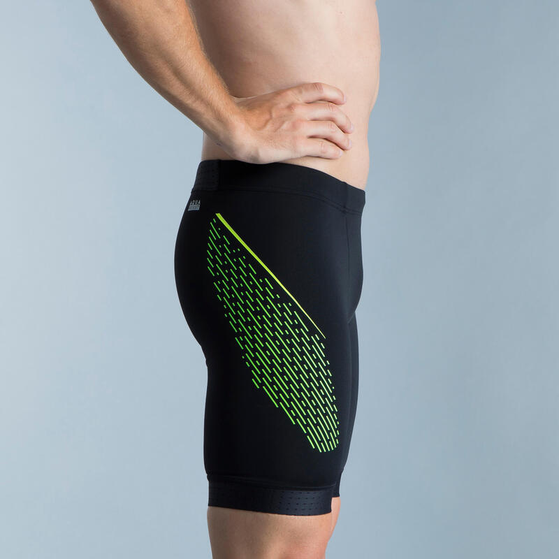 Badehose Jammer Fiti - schwarz/gelb 