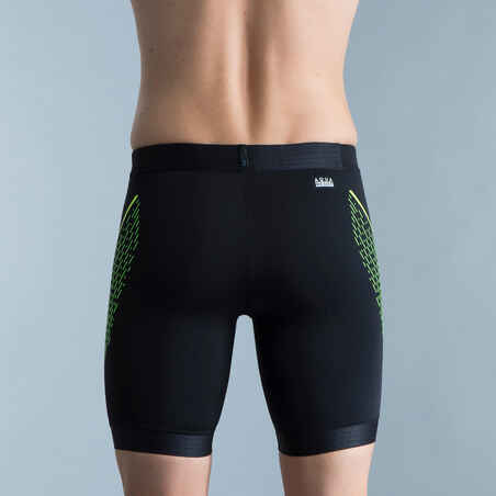 Swimming Jammer - Fiti - Black/Yellow/Green