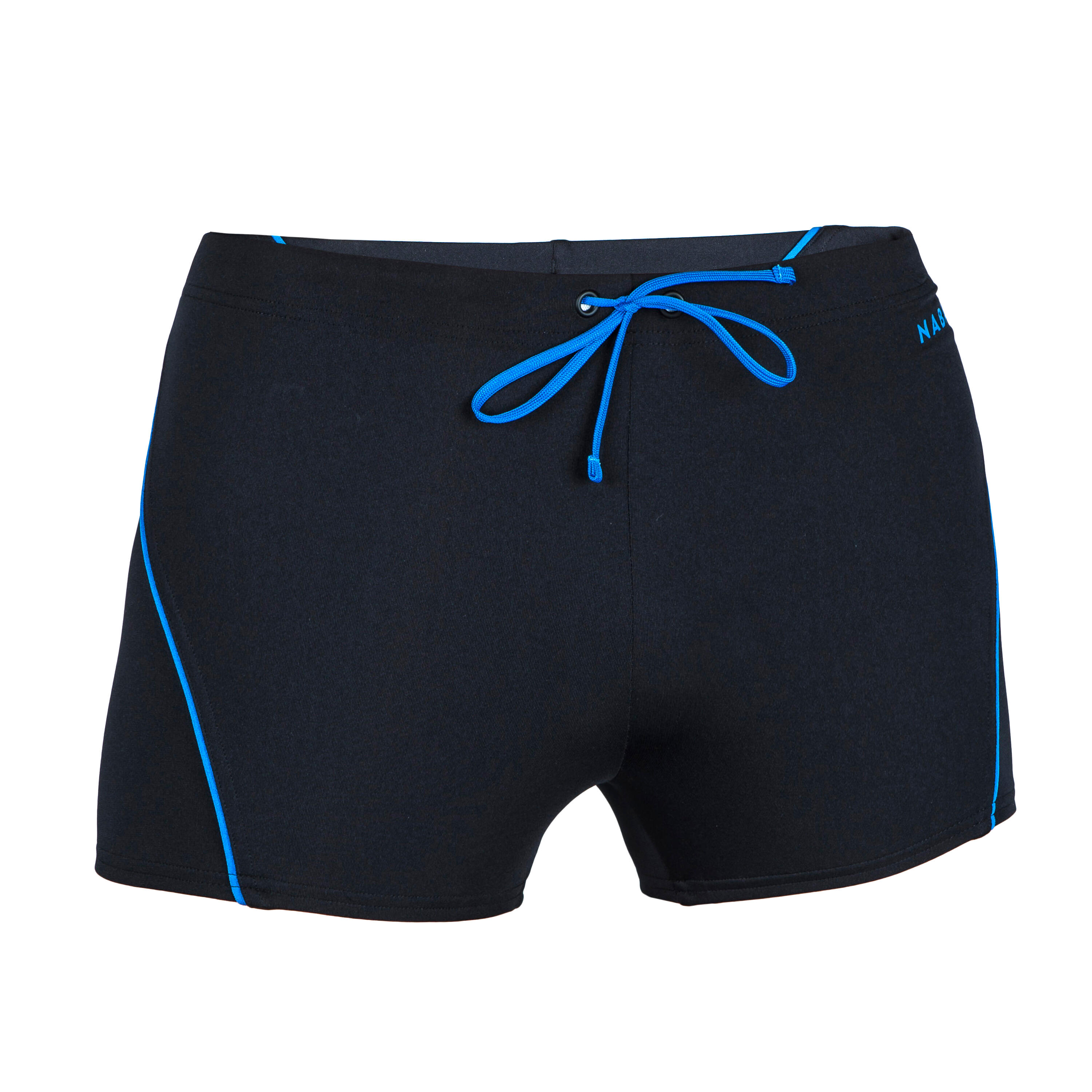 Bañador Hombre natación bóxer negro. 4/4