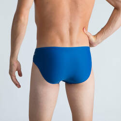 Men’s swimming briefs - trunks 100 Basic - Blue