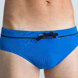 Men’s swimming briefs - Briefs 100 Pep - Blue Black