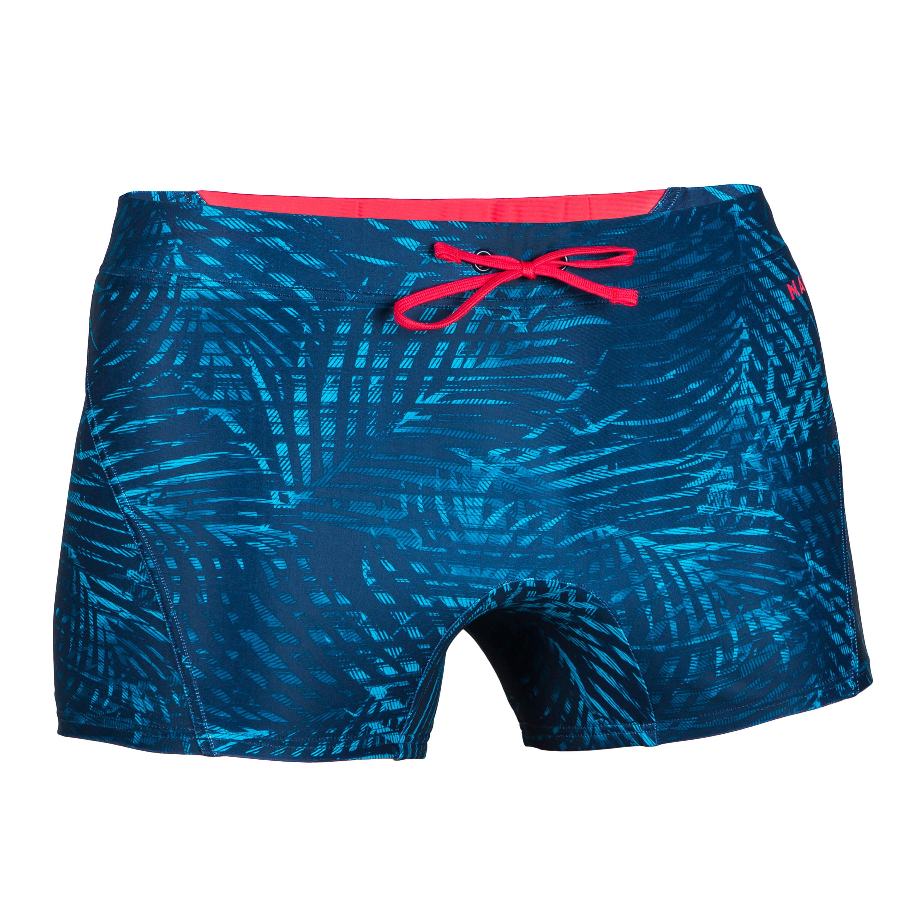 Men’s Swimming Boxers - Boxers 100 Full - Blue Red 5/5