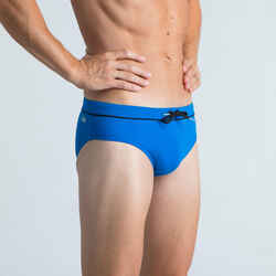 Men’s swimming briefs - Briefs 100 Pep - Blue Black