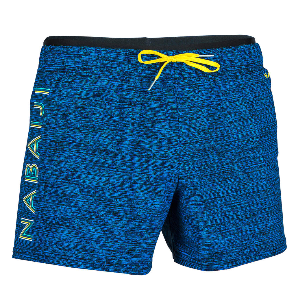 Badehose Schwimmshorts kurz 100 Herren All Chin blau 