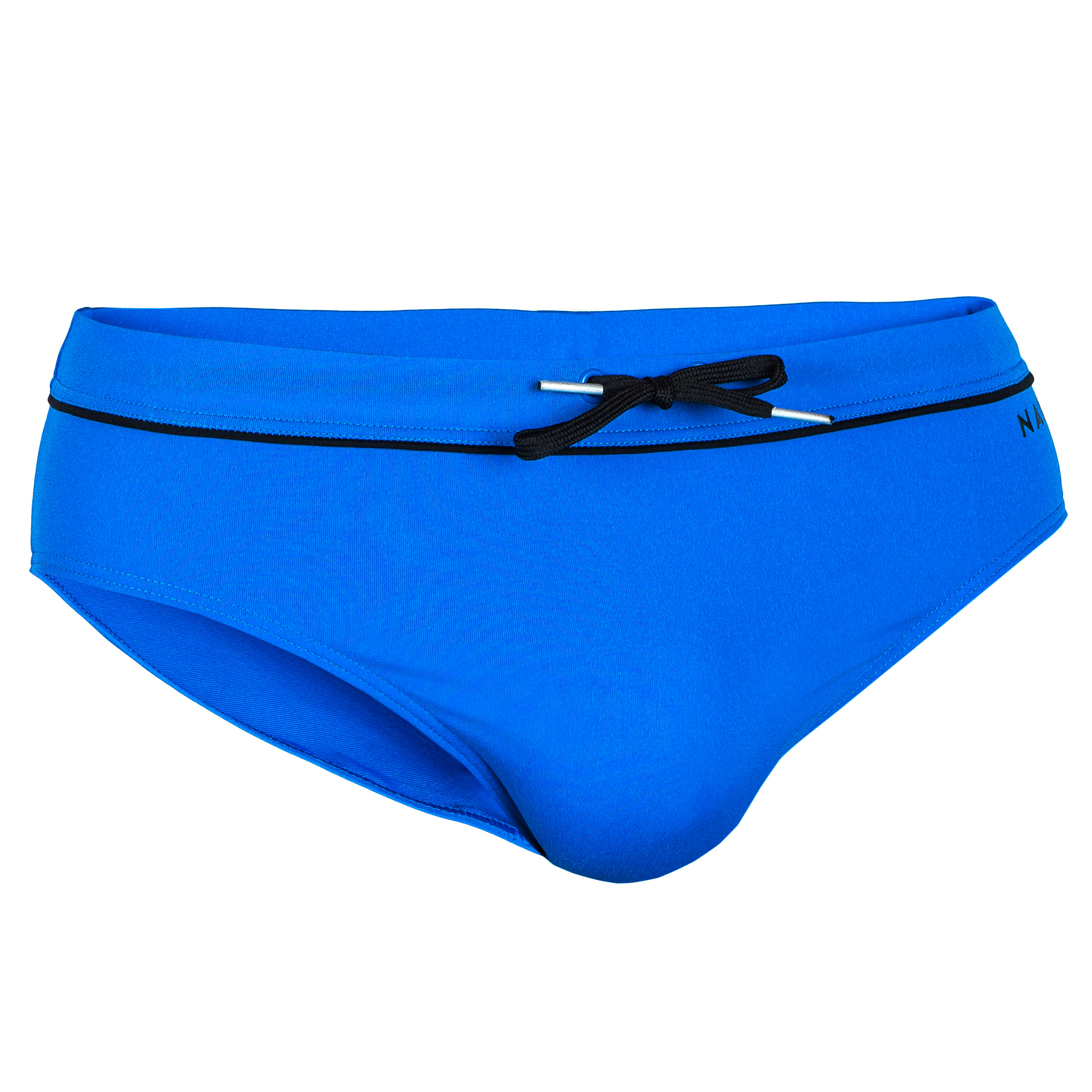 Bañador Hombre natación slip azul 4/4