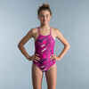 Girls One-Piece Swimsuit Kamyli all game red