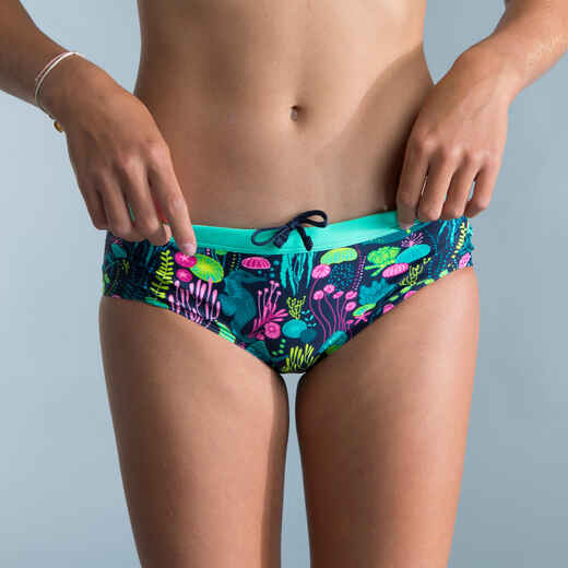 
      Girl’s swimming bikini bottoms Kamyleon Alg blue
  