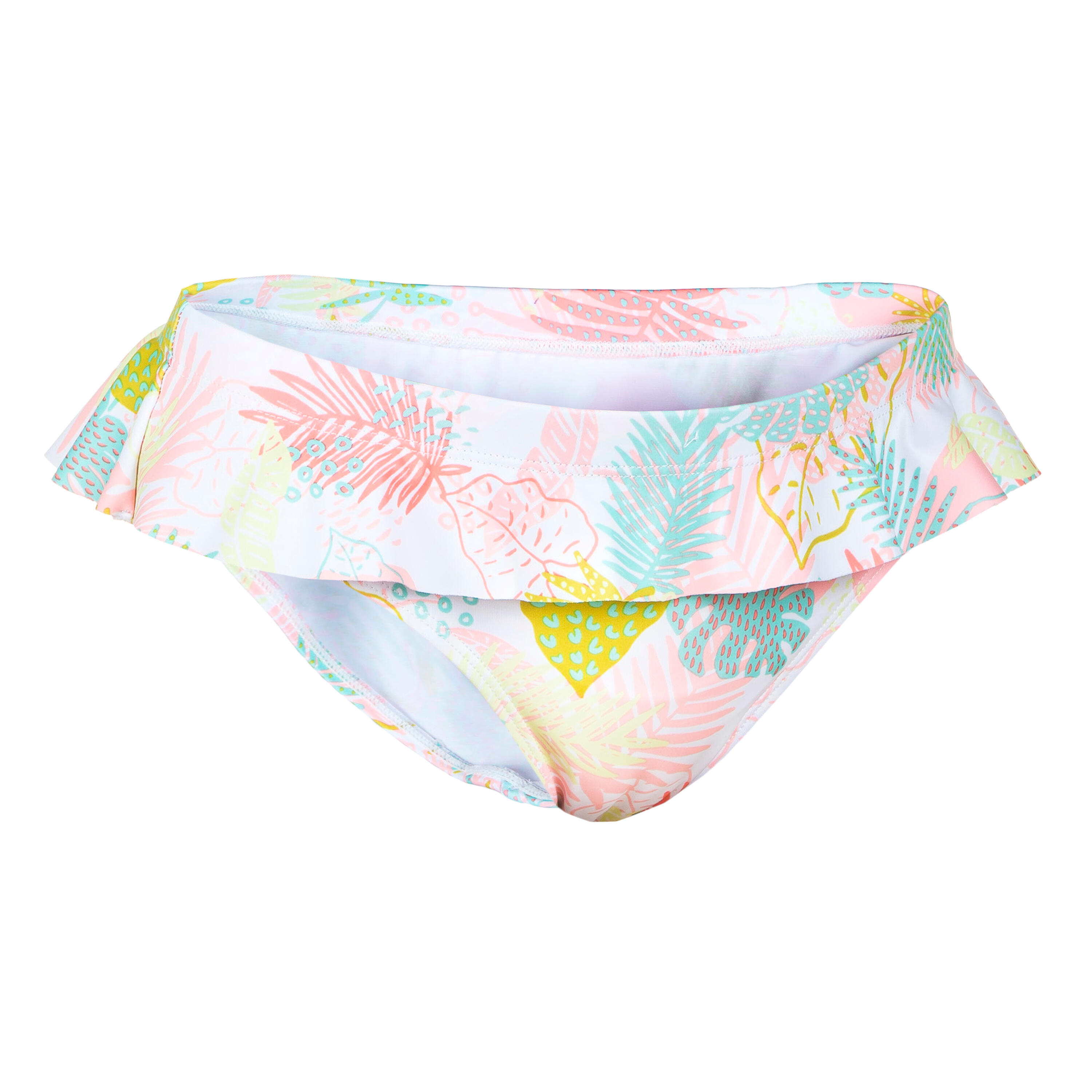 Girls' Swimsuit Bottoms - Lila White - NABAIJI