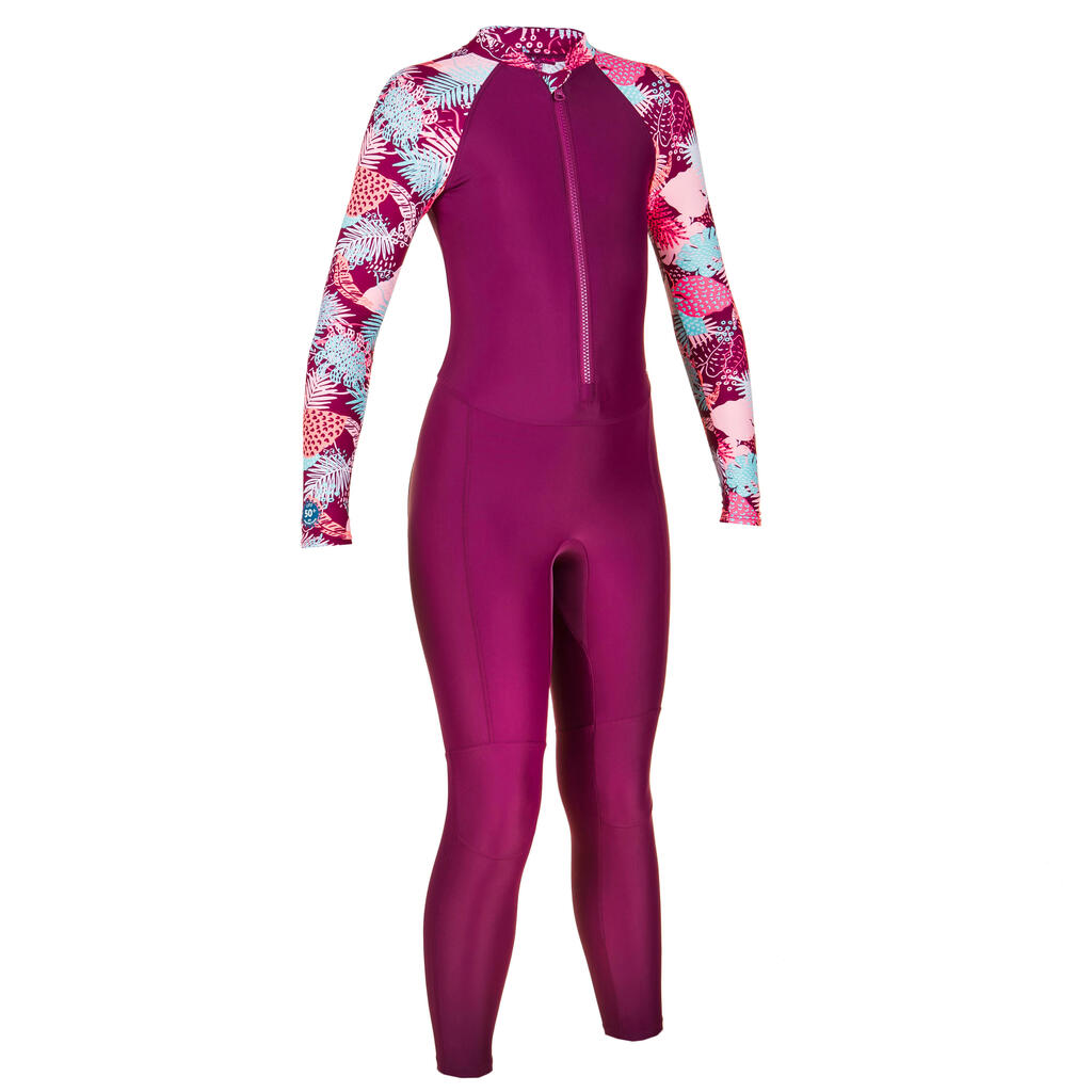 Combinaison de Natation Combi Swim Violet