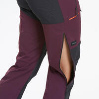 Braon ženske pantalone za treking MT900