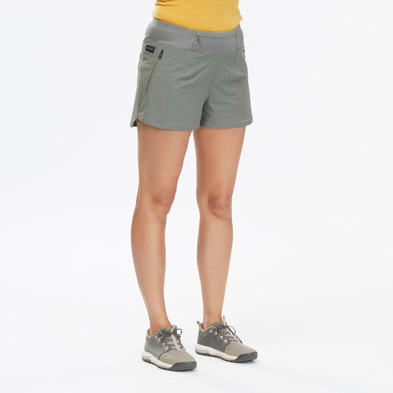 evitar Ciencias Sociales recuerda Pantalón corto de montaña y trekking Mujer Forclaz Travel 500 | Decathlon