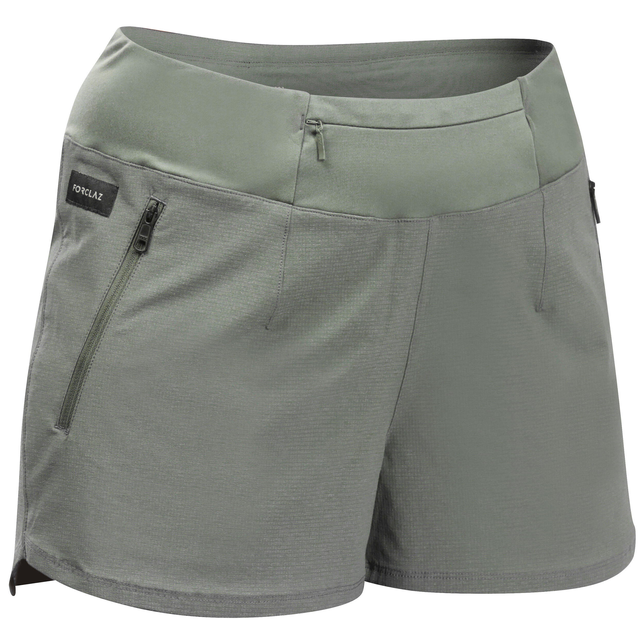 Tan Chiaro 38 Essentials Pantaloncini da Trekking da 15 cm in Tessuto Elasticizzato con Tasche Donna 