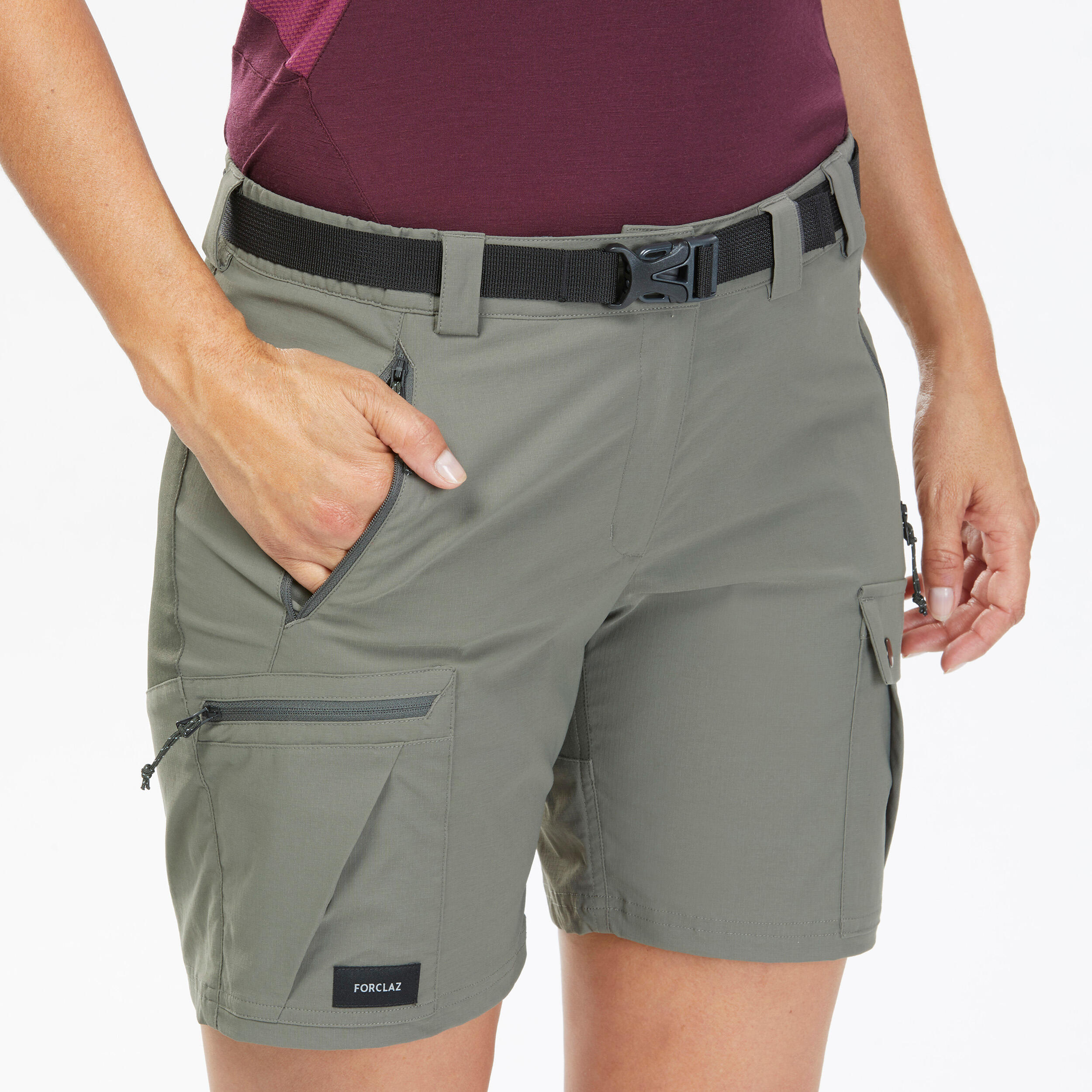 Women's trekking shorts - MT500 4/4